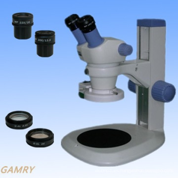 Microscopio estéreo de zoom binocular de alta calidad (Jyc0730-Bsr)